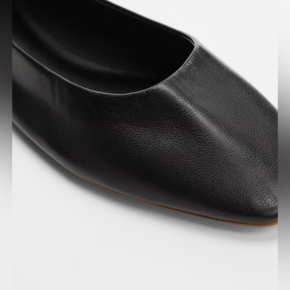 MANGO - New without box - Size 37 - Leather Flats - Picture 4 of 5